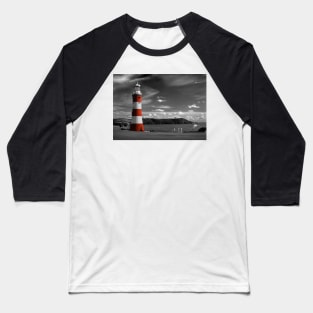 Smeatons Tower on Plymouth Hoe Baseball T-Shirt